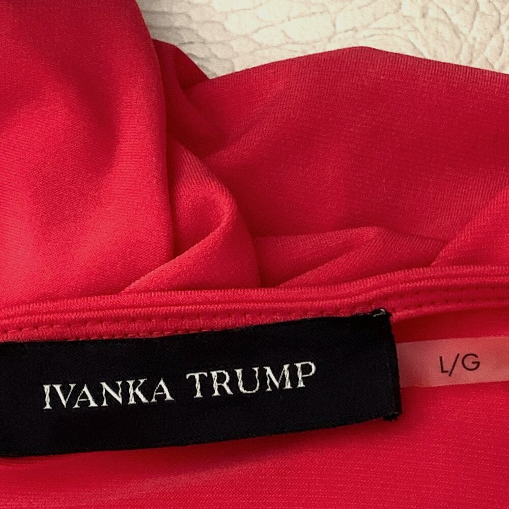 Ivanka Trump Red Tunic Top - Picture 5 of 6